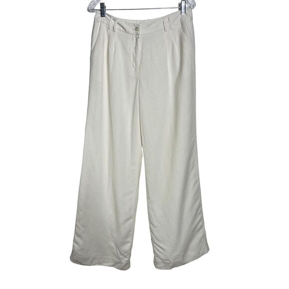 Kenar flair white linen pants size 8 - Picture 1 of 4